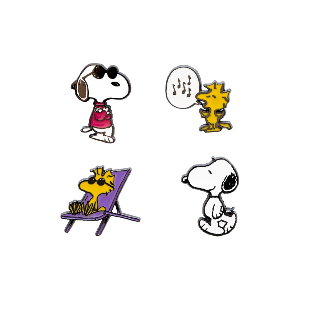Grupo Erik Snoopy - Pin Set Set Of 4 Button pin - Mehrfarben